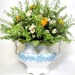 Dried Floral Arrangement, Antique Sugar Bowl, Flower Arrangement, Dried Flowers, Table Arrangement
