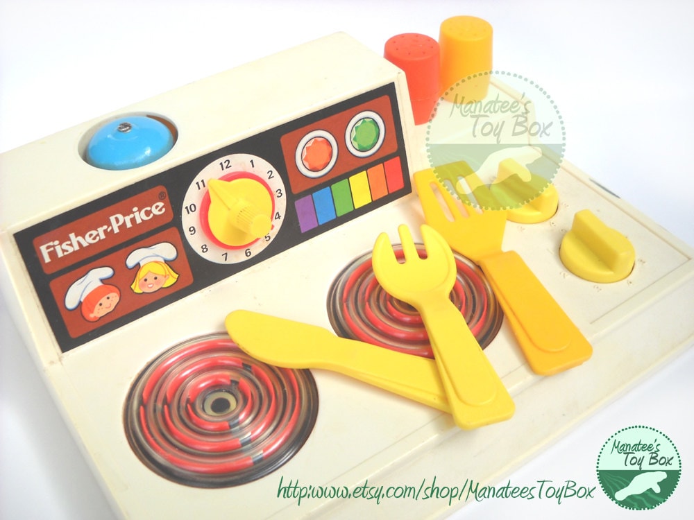 fisher price cooker hob