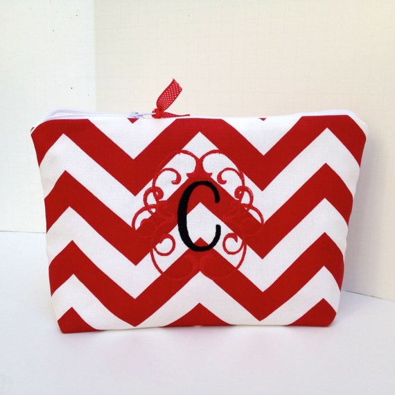 cosmetic pouch monogram vernis