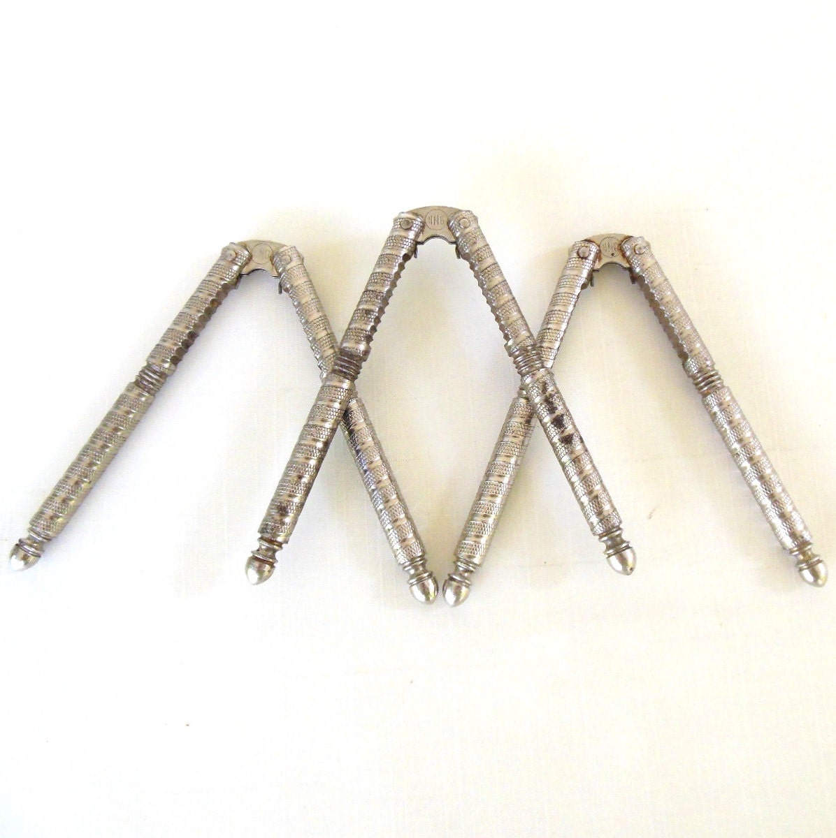 Metal Nutcrackers Nut Cracker Set of 3 HMQ by LaurasLastDitch