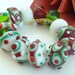 Lampwork Christmas Bead Set - 'Traditions'