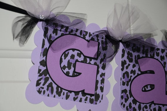 Cheetah+Print+Baby+Shower+Theme Cheetah Print Baby Shower, Birthday Party, Purple Animal Print Theme ...