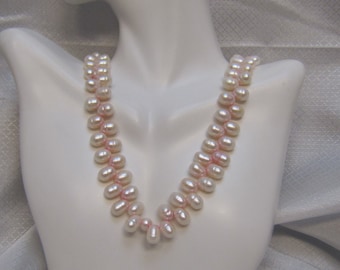 Pink Freshwater Pearl Necklace