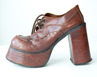 60s platform shoes