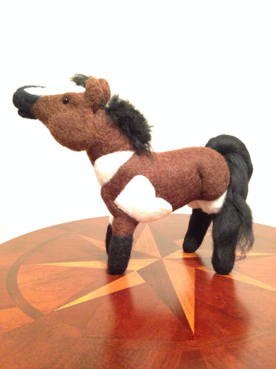 Items similar to Needle Felted Horse on Etsy