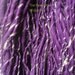 Handspun Glow in the Dark Purple Yarn Merino Wool - Wicked - Hand Dyed Swirl Single