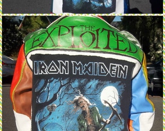 Custom OOAK punk goth metal clothing