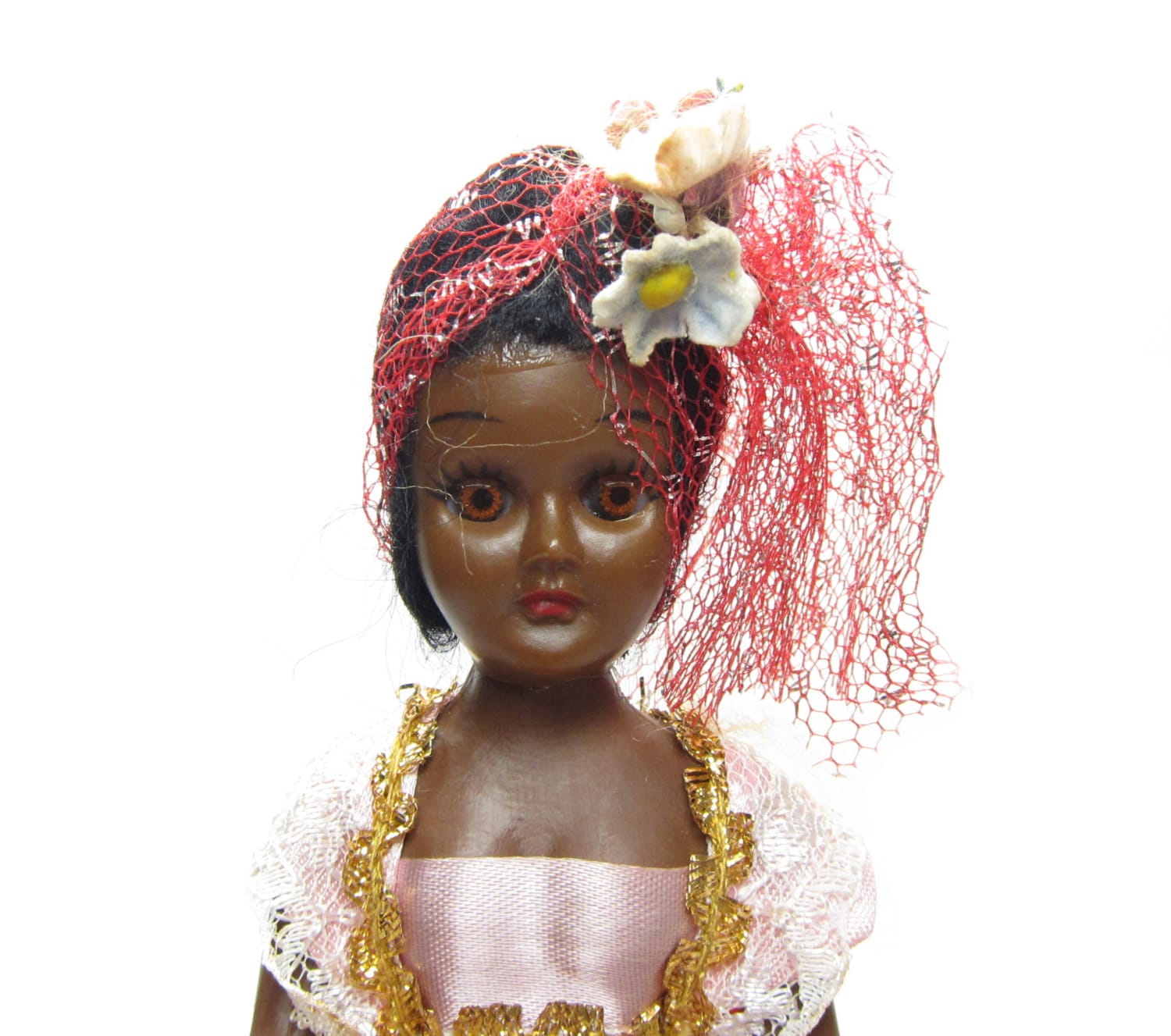 Africa Nigeria Doll ARCO Dolls of the World Vintage Gas