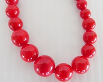 Jade Graduated Bead Necklace