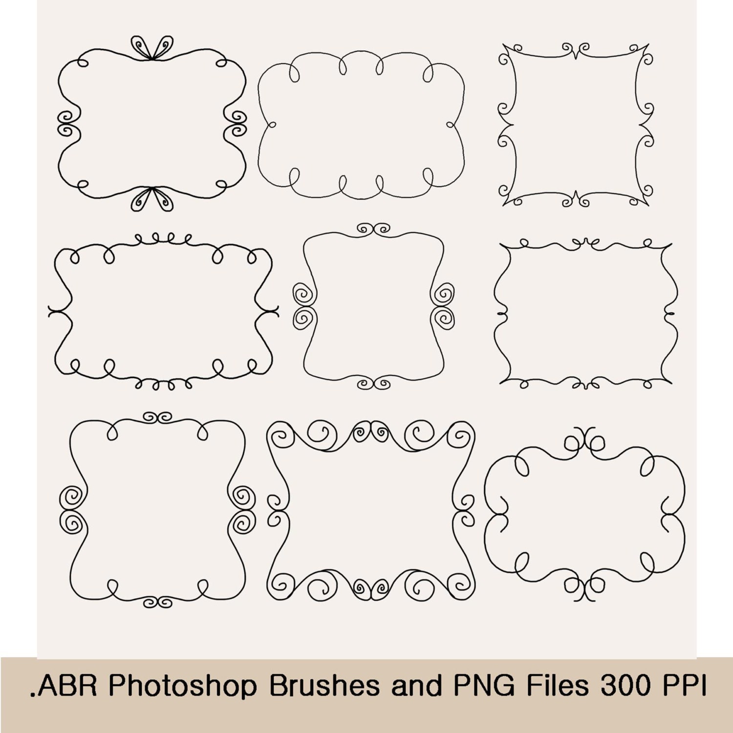 doodle frames photoshop free download