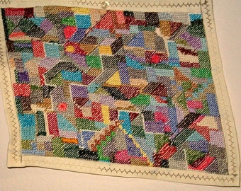 Needlepoint picture / Crazy Patch 2