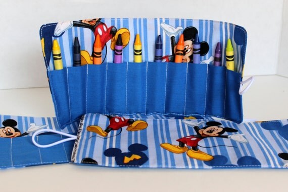 Mickey Mouse Crayon Roll Up Il_570xn