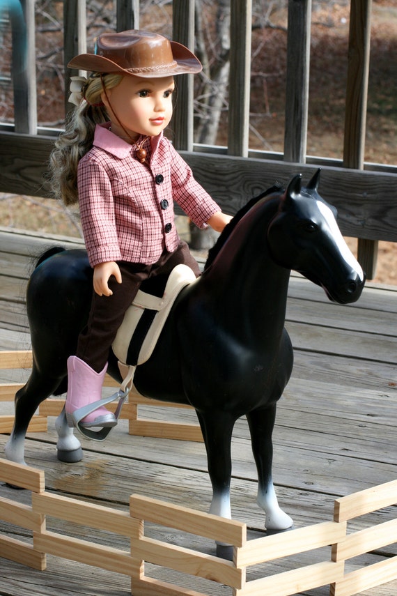 american girl doll and horse