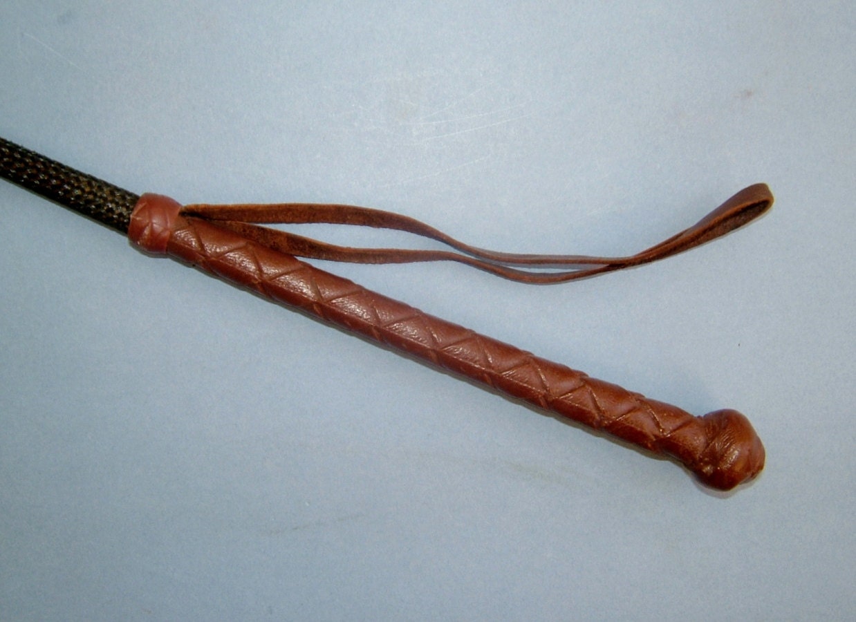 Vintage 1970s Whip Horse Riding Whip Crop Horse Riding