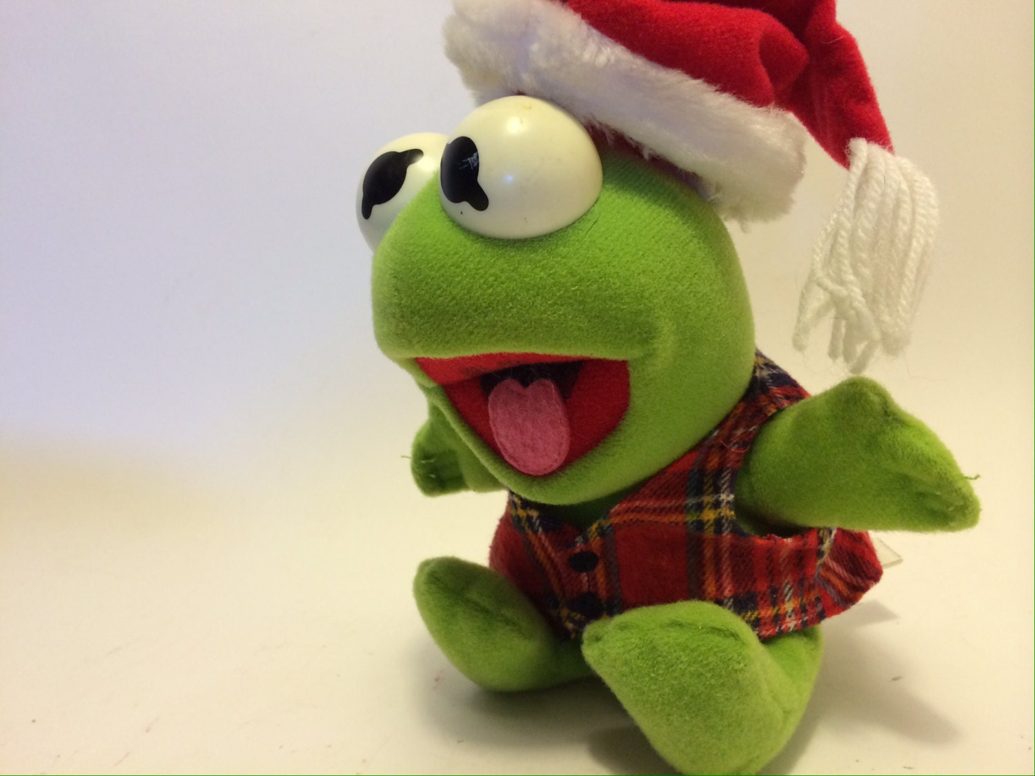 vintage kermit the frog stuffed animal