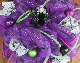 Halloween Deco Mesh Wreath