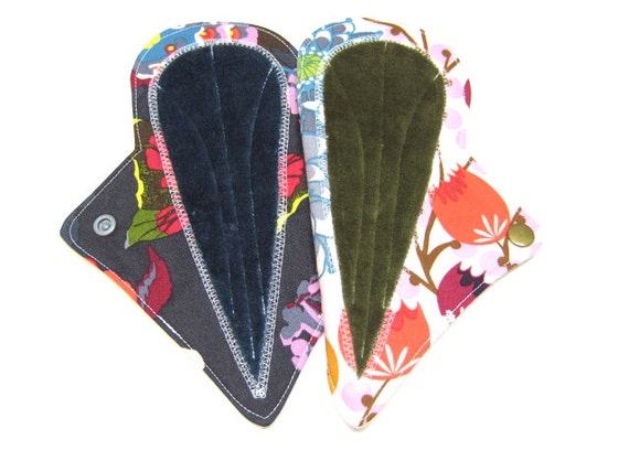 8 OBV Thong Mama Cloth Pads / Menstrual Pads / by TrojacekFarms