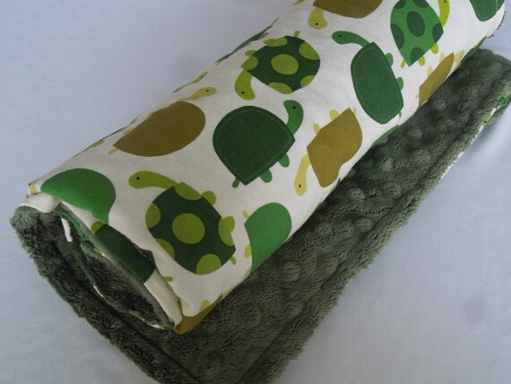 Turtle Baby Blanket Urban Zoologie Turtles with by HazelLove