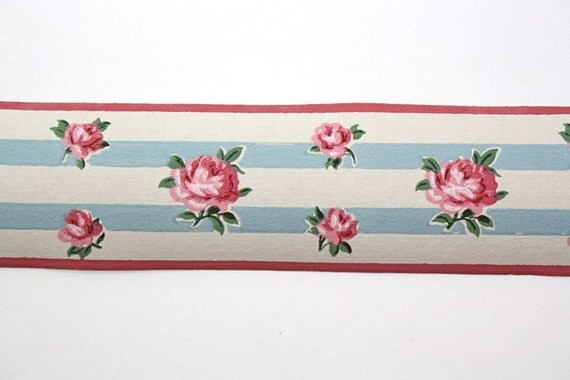 vintage wallpaper border trimz shabby chic blue and pink vintage wallpaper border trimz shabby chic blue and pink