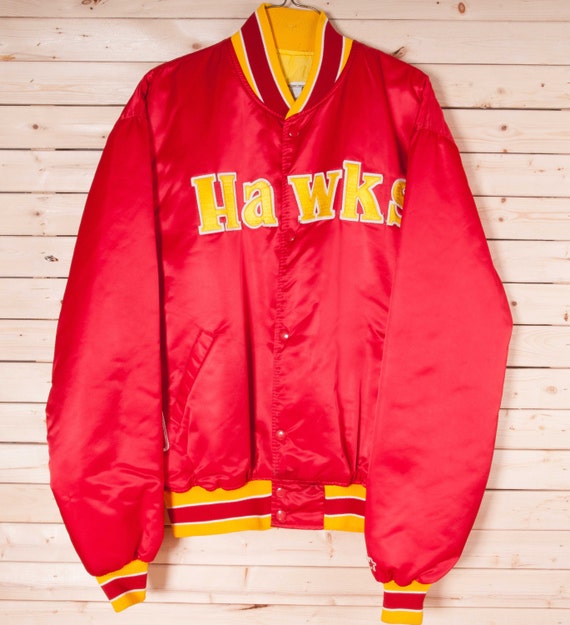 Atlanta HAWKS Starter Brand Basketball Jacket Size XL