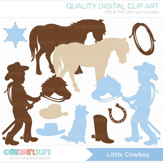 free baby cowboy clipart - photo #39
