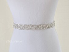 BRIANNA Braided Rhinestone Bridal Sash,Beaded Crystal Sash,Bridesmaids ... BRIANNA Braided Rhinestone Bridal Sash,Beaded Crystal Sash,Bridesmaids ...
