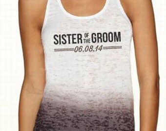 sister of the groom shirt