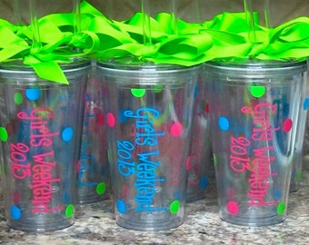 Personalized Acrylic Tumbler-Birthday party favors,Bridal Party,Girls ...