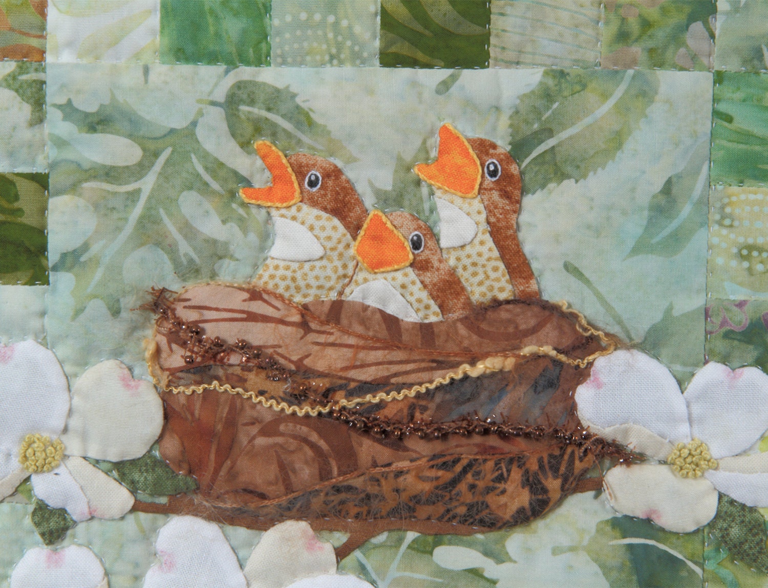 Bird Nest Quilt Pattern by donnaburkholder on Etsy