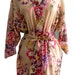 Set 6 PCS For lovely Bride Kimono robe bridesmaids tiffany and blooms maid of honor spa robe beach cover up