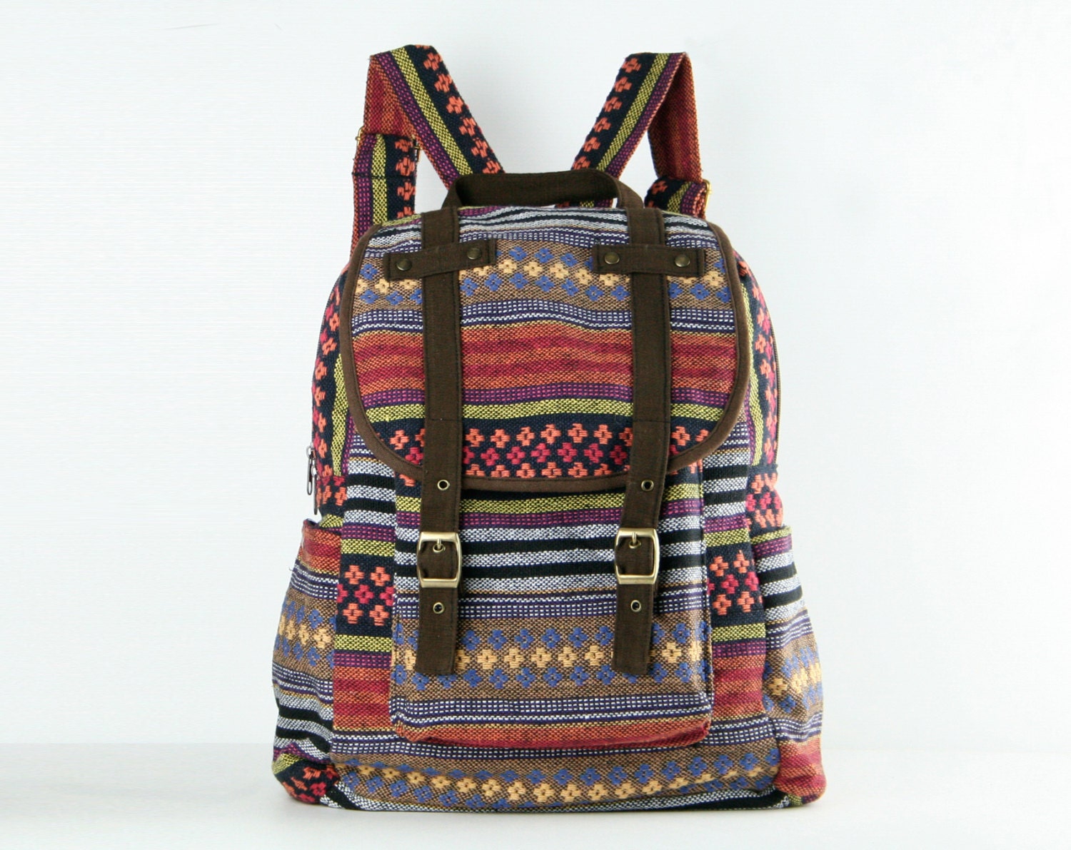 Tribal Rucksack Backpack Men/Women/Gypsy/Boho/Hippie American