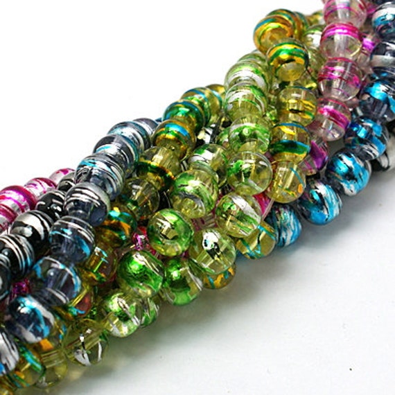 Glass Beads Assorted Beads Bulk Beads Wholesale Beads Metalic