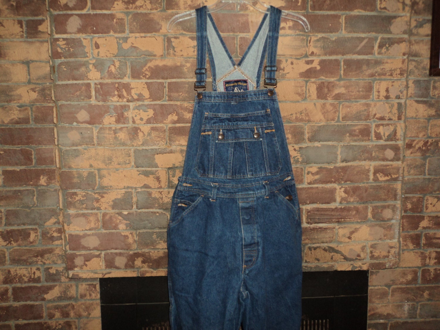 Men's Bib Overalls 34 overalls button fly overalls