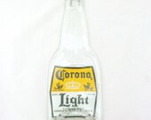 Corona Light Flattened Bottle with Metal Hanger for Your Projects