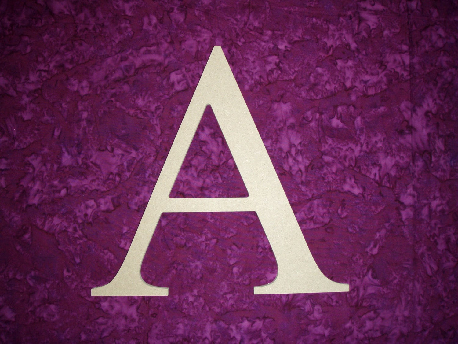 Alpha Greek Letter A Unfinished Wooden Letters 12 Inch