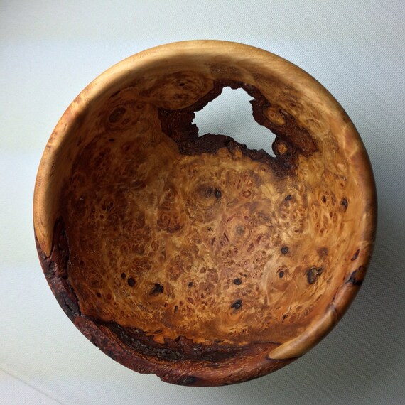 Maple Burl Wood Bowl Handmade by jessicabouchard on Etsy