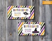 Halloween Treat Bag Toppers Personalized DIY Party Favors Printable PDF Il_170x135