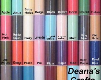 TULLE FABRIC SPOOL Roll 6" X 25 Yards Tutu Costume Wedding Bows Ribbon 34 Colors