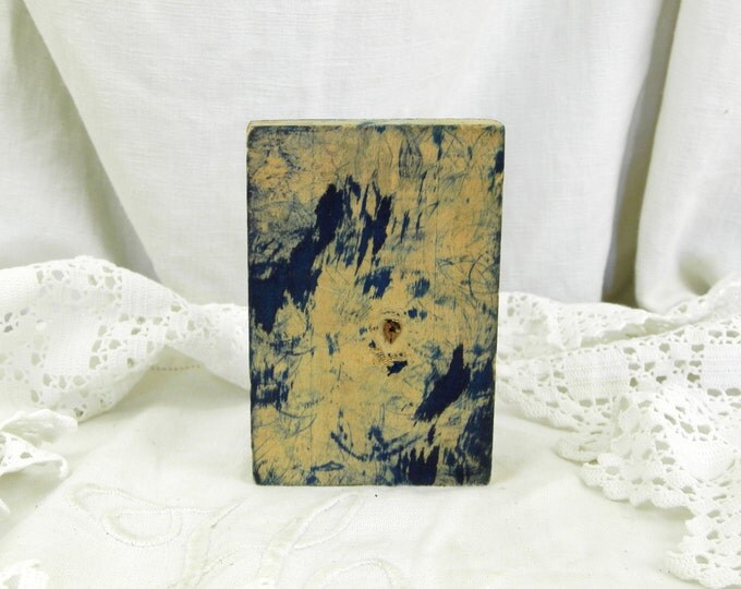 Very Large Antique French Monogram Embroidery Ink Stamp with the Letter G / Vintage French Sewing/ French Decor/ Habadashery/ Craft Supplies