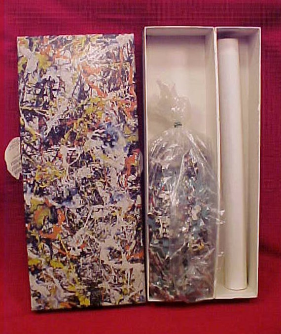 1964 Jackson Pollock's Convergence Jigsaw Puzzle by by ...