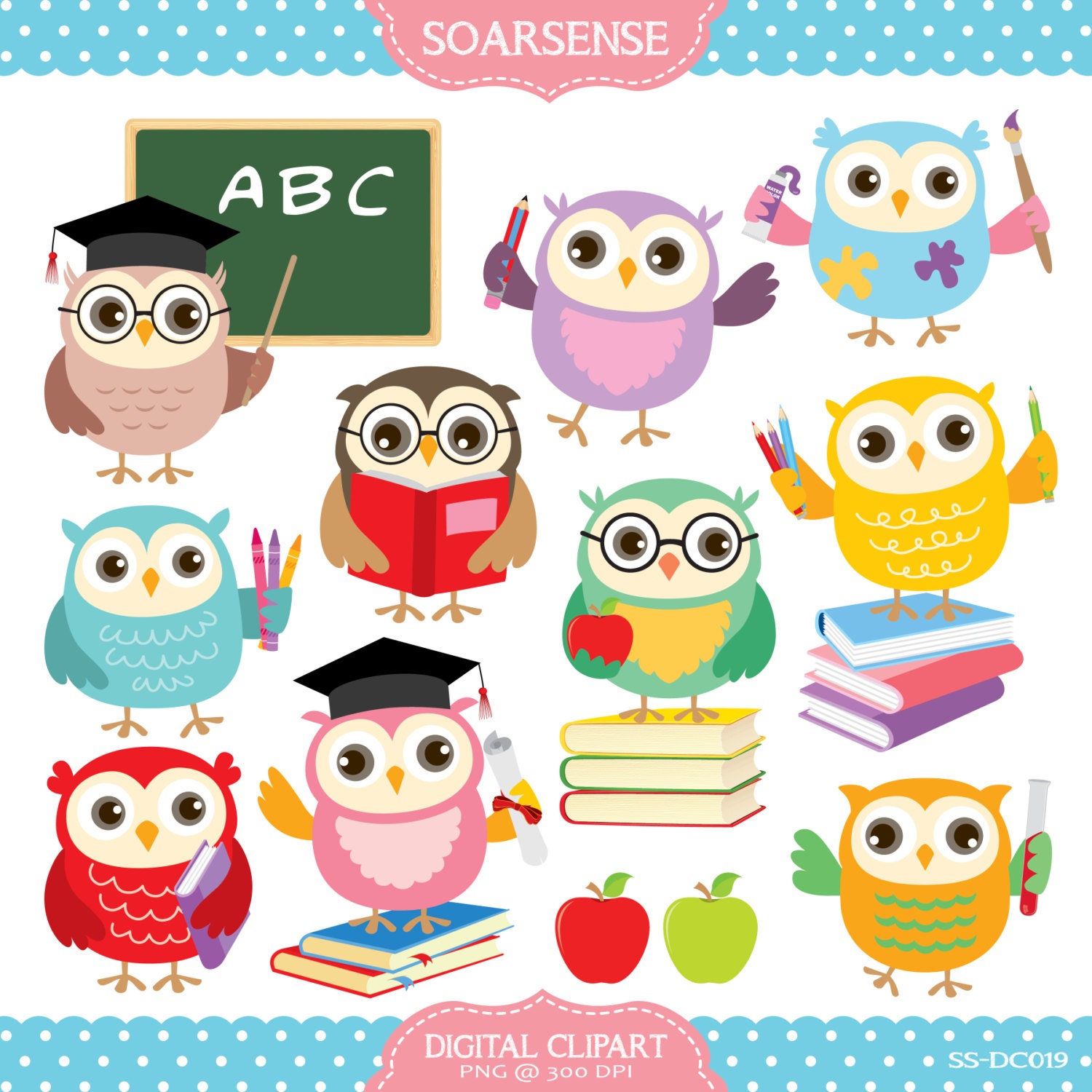 kindergarten owl clipart - photo #42