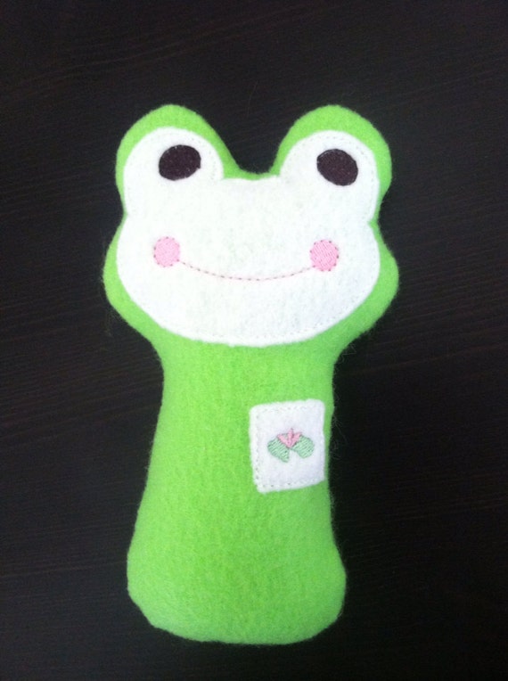 frog stuffie pattern