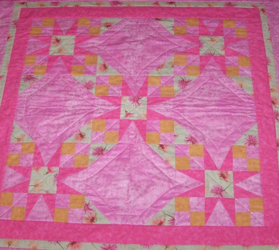 HANDMADE Tennessee Waltz Quilt Wall Hanging by CountryStarQuilter