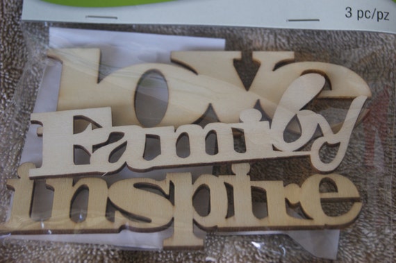 H1: Wooden Laser Cut Words: A Versatile and Eye-Catching Embellishment