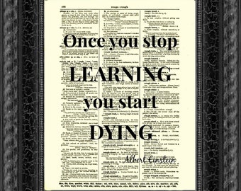 Inspirational Quote Vision Without by ReImaginationPrints on Etsy