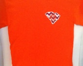 clemson short sleeve hoodie