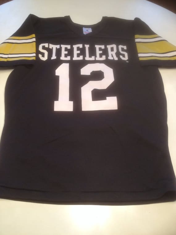 1970's Vintage Terry Bradshaw Pittsburgh Steelers Jersey by PGHfix