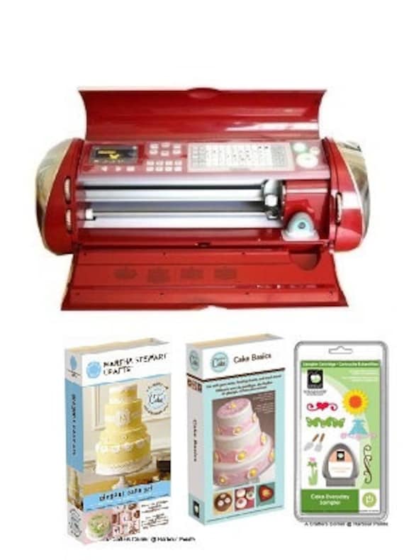 Cricut Cake Machine with 3 Cartridges by ACraftersCorner ...