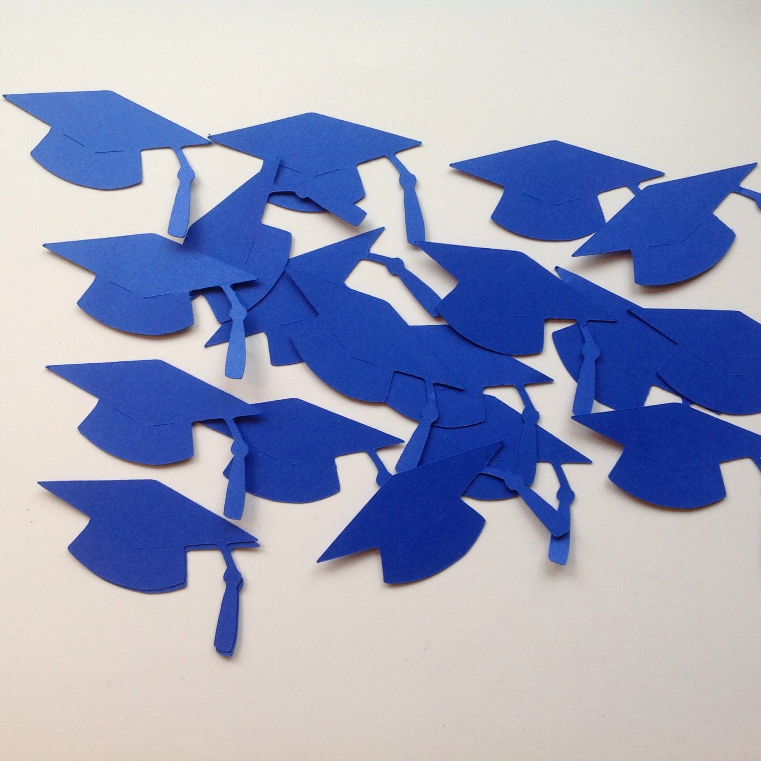 Die Cut Royal Blue Graduation Caps 860 6227