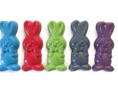 Easter Bunny Crayons set of 5 - Easter crayons - Bunny Crayons - party favors Il_170x135